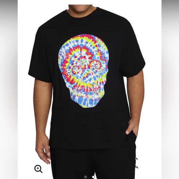 MVP Collections‎ Big & Tall Neon Skull Tee 4XLT - Picture 1 of 5
